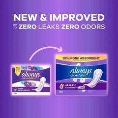 Always Discreet Plus Incontinence Pads for Women, Extra Heavy Long, 90 Count – M