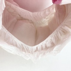 1 Pack Goodnites Sleep Shorts Pink L-XL Plastic Backed Diaper Pull Up Vintage