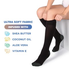 Copperfit Energy compression socks, black, l/xl, NIB