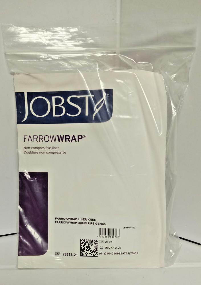 JOBST Farrow Wrap Knee Non-Compressive Liners 76666-21 REGULAR (NEW) 1 Pair