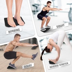 450LBS Anti-Slip Rubber Ankle Calf Stretcher for Enhanced Mobility & Flexibility