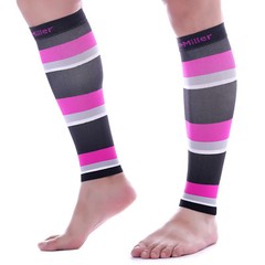 Doc Miller Legs Compression Stockings Calf 20-30MMHG Sleeves For Varicose Pain