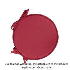 Thickened Sponge Round Chair Pad 30*30CM Washable Stool Cushion Candy Color With