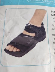 Vive Open Toe Square Toe Post Op Shoe Fracture Medical Shoe Unisex S LG NWT
