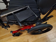 Ki Focus CR Tilt In Space Manual Wheelchair Elevating Leg Rests Adult Stroller