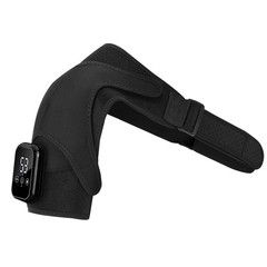 Cordless Shoulder Massager Pain Relief with 3 Vibration Modes, 3 Heating Levels