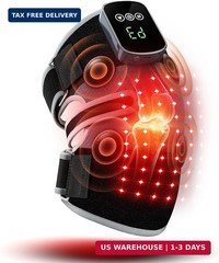 3-in-1 Red Light Therapy Knee Brace, 240 LEDs 660nm & 850nm Infrared Light Thera