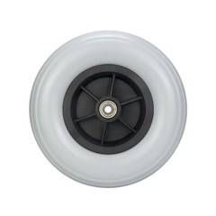 Wheelchair Caster/Wheels Assembly (Pair) 8 Inch Solid Tire Wheel, 8″x 2″ (200…