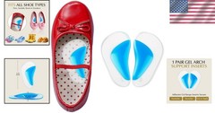 Orthotic Arch Support Insoles for Kids Ages 5-12 – Anti-Slip & Washable Design