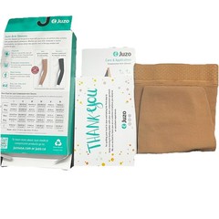 Juzo Compression Max ArmSleeve 20-30mmHg Sz I Reg Soft Silicone Beige