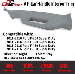 Qagea A-Pillar Grab Handle Interior Trim Passenger Right Side, Gray