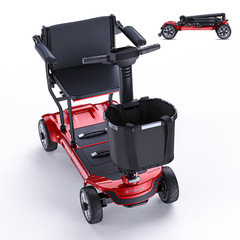 ENGWE 270W Folding Mobility Scooters for Adults Seniors with Removable 24V 16AH