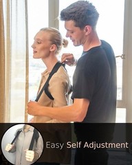 Vriksasana Posture Corrector with 2″ Kinesiology Tape