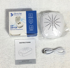ORICLE UV Hearing Aid Dryer+Sanitizer Station Removes Moisture From Hearing Aids