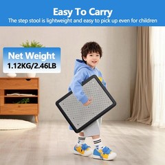 Mobility Step Stool, 3.3 Inch Height Portable One Step Stool for Adults, 400 …