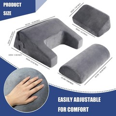 Multi-Configuration BBL Pillow for Comfort & Support After Brazilian Butt Lift