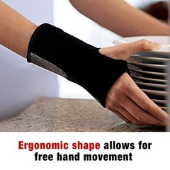 Reversible Wrist Brace Breathable One Size Moderate Support Sore Weak