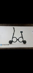 smacircle Smacircle S1 Foldable Rollator 2-Wheel Walker, Black/Blue