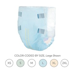 Tranquility Essential Incontinence Brief XL Breathable 2747 Heavy 64 Ct