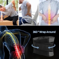 Fajas Para Hombres De Trabajo Que Trabajan Apoyando Espalda Baja Correas Doble @