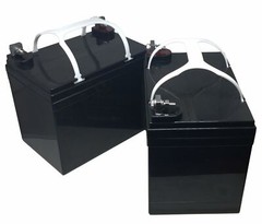 Pride Hurricane Battery Kit – 12V 35AH U1, Fits PMV500 and PMV5001