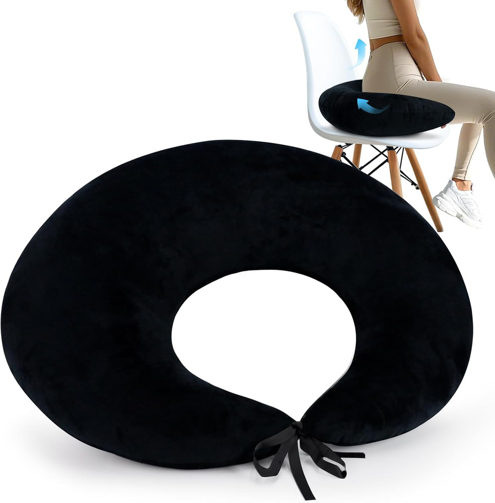 BBL Pillow after Surgery for Butt Sleeping Sitting, Driving Donut Hemorrhoid Pil