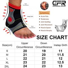 Ankle Support Brace Foot Drop Brace Splint Recovery Stabiliser Guard Basketball
