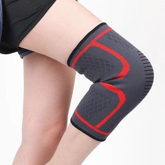 Knee Sleeves Copper Silver Compression Brace Support Sport Joint Injury Pain