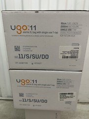 UGO 11 Sterile 2L Bag Single use T-Tap 90cm Tube (2) Boxes -10 CT. Each