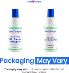 Skin Barrier Spray No-Sting – 2Oz Bottle – Alcohol-Free Skin Prep Spray, Odor-Fr