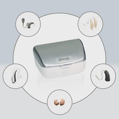 NEW Dry & Store Global II Hearing Aid Dryer w/UV-C Germicidal Lamp and Desiccant