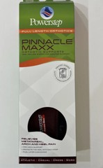 Powerstep Pinnacle MAXX Orthotic Supports Insoles Mens 3-3 1/2 Womens 5-5 1/2