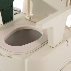 Portable Bedside Commode Toilet Chair with Sensor Night Light For Elderly 200kg