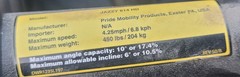 Pride Mobility Jazzy 614 HD Heavy Duty Power Wheelchair 450 lb Local Pickup