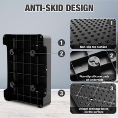 Mobility Step Stool for Adults & Seniors – Non-Slip Platform Indoor and Outdo…