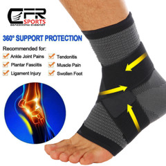 Adjustable Ankle Support Compression Strap Achilles Tendon Brace Sprain Sports