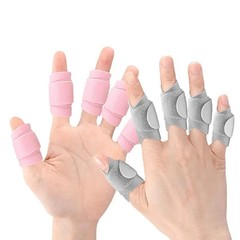 5PC Adjustable Finger Splint Brace for Arthritis Pain Relief Reusable…