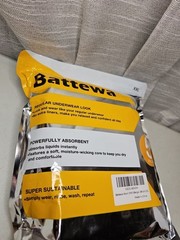 Battewa Quick Dry Incontinence Underwear Women’s Briefs Leak Protection XXL 5pk