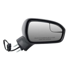 Right Passenger Side Mirror Compatible with Ford Fusion 2016 R-3 Pins Black