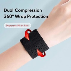 2PCS Ultra-Thin Wrist Support Strap – Adjustable Compression Brace Pain Relief