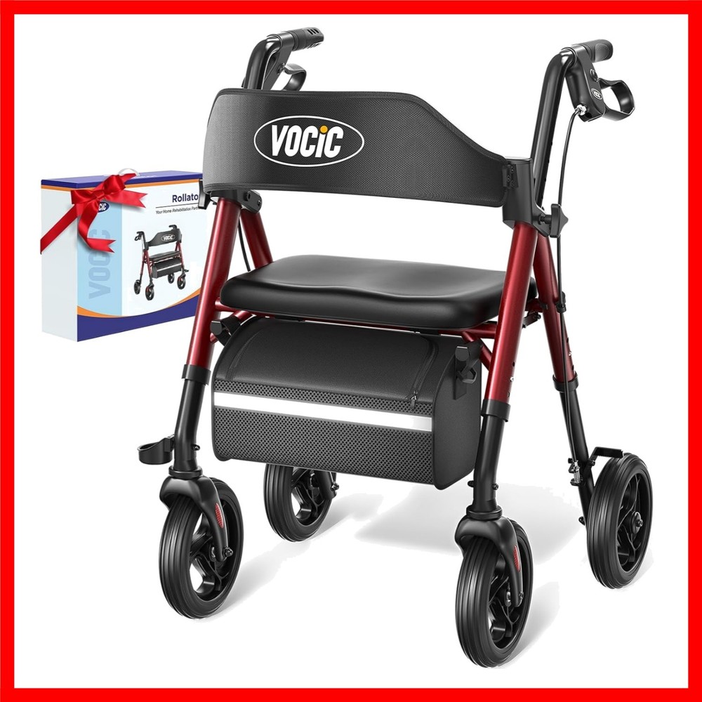 Z21 Senior Rollator Walker – Durable, Comfortable, All-Terrain Support