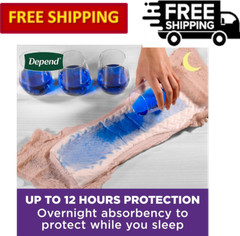 Depend Night Defense Incontinence Overnight Underwear for Women S/M/L/XL/XXL