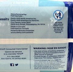 2 Pack Tena ProSkin Unisex Briefs Adult Diapers, Super Absorbency, XL, 2 X 12 CT