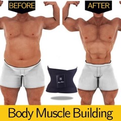 Slimming Body Shaper Mens Neoprene Waist Trimmer Belt Trainer Sauna Sweat Girdle