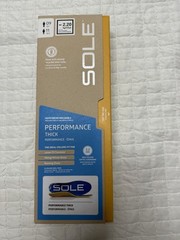SOLE Performance Thick Insoles Heat Moldable Size 9 Men 11 Women New in Box