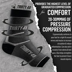 Compression Socks Plantar Fasciitis Foot Support Sleeves for Pain Relief