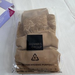 Sigvaris Style 843 Women’s Soft Opaque Thigh Highs w/Grip Top 30-40 mmHg Size MS