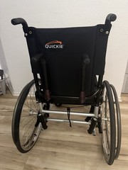 Quickie 2 Manual Wheelchair 4-Wheel Black/Silver w/ Seat Belt MPN MK-100403-FP
