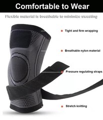2 Pack Knee Compression Sleeves – XX-Large – Support & Joint Stability