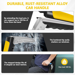 Car Door Handle for Elderly, 3-In-1 Car Handle Assist for Seniors, Portable Auto